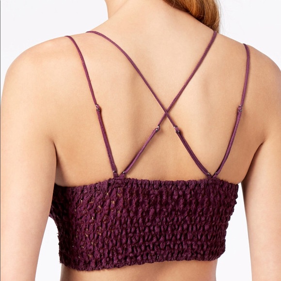 FREE PEOPLE ADELLA LACE BRALETTE - Picture 2 of 3